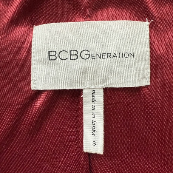 BCBGeneration drape jacket blazer size S - Picture 3 of 4